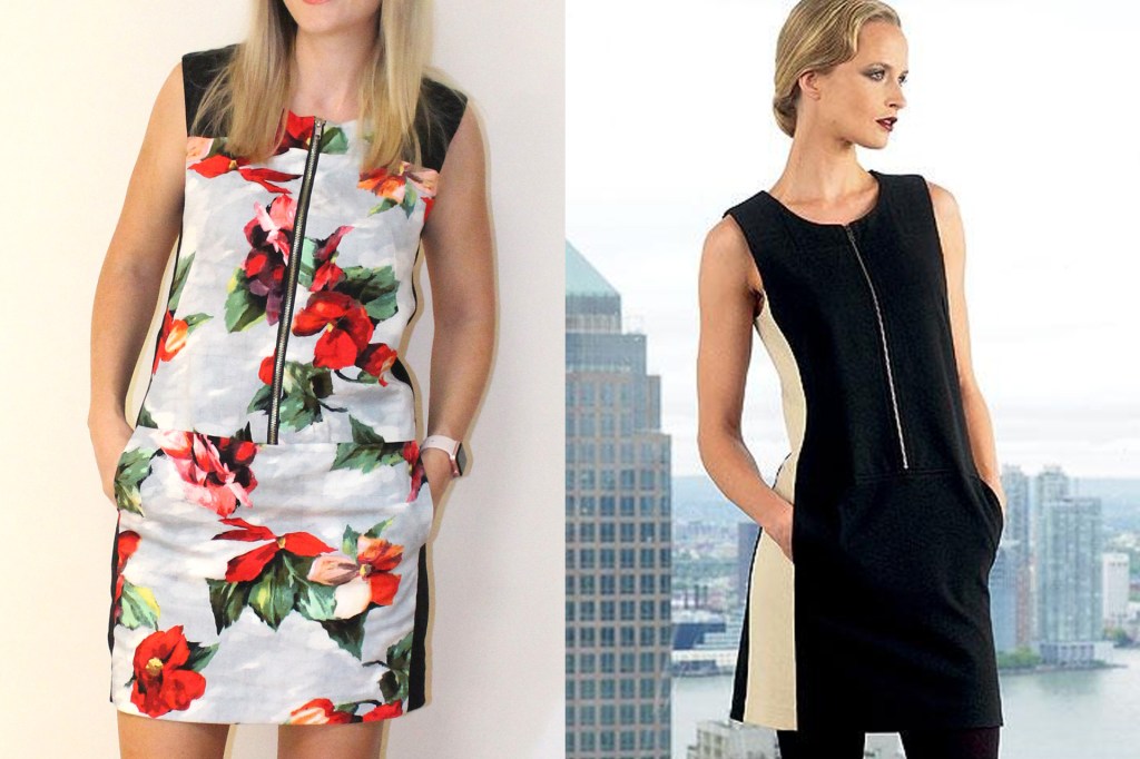 Vogue 1313 Zipper Front Dress