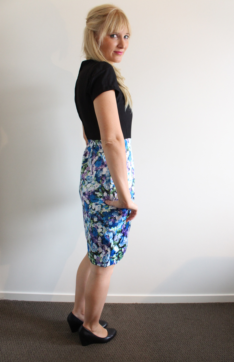Lekala Dress with Wrap Skirt